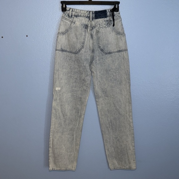 Ksubi Jeans Womens 27x32 Blue Wide Leg High Rise Light Wash. B2 - Picture 4 of 7